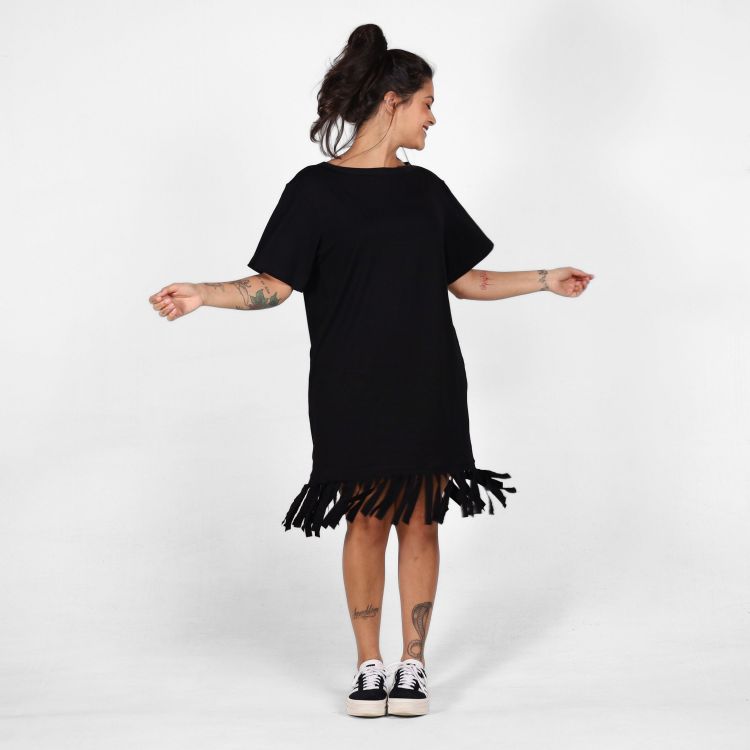Vestido T-Shirt Fringe