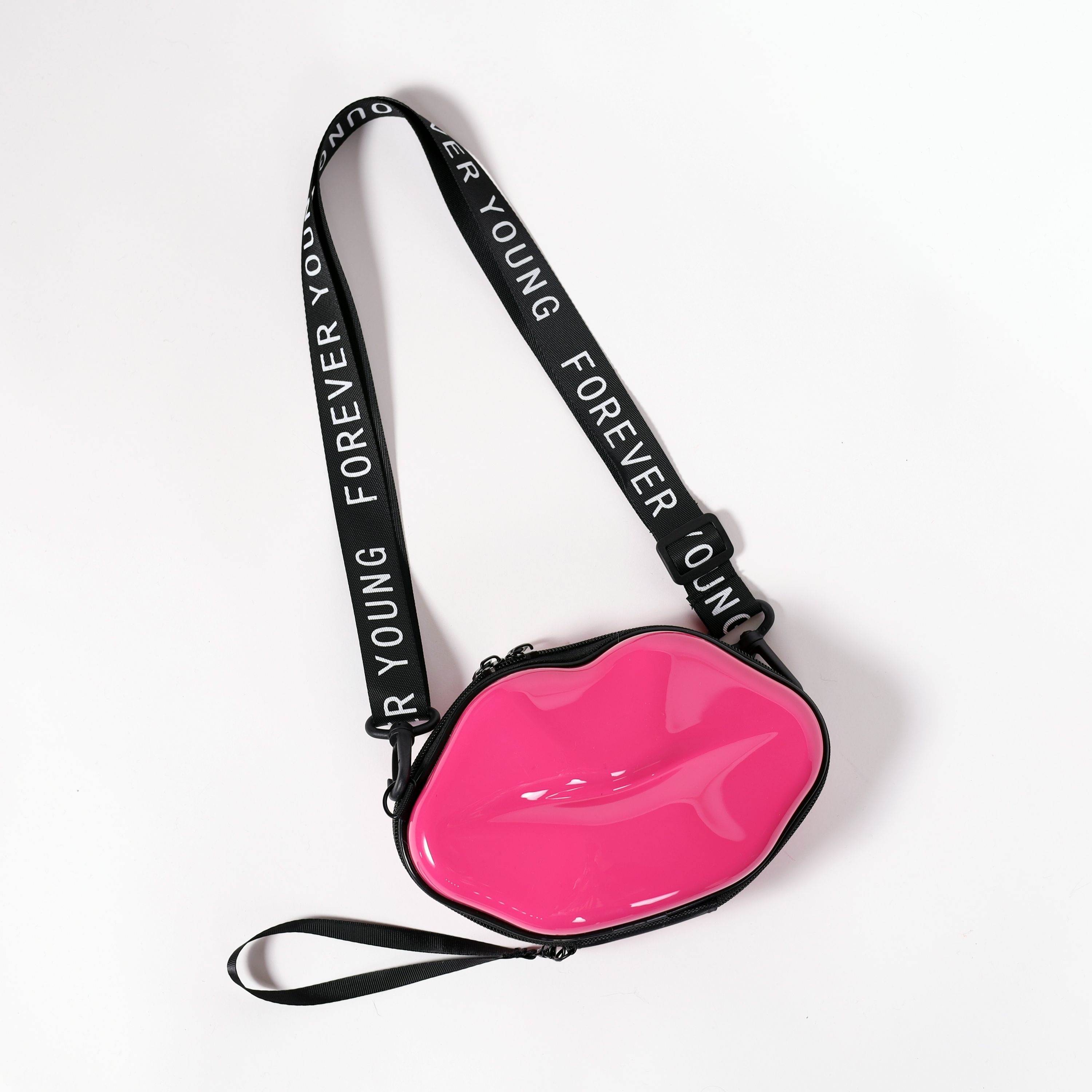 Bolsa Boca Vinil Pink Deliriyou