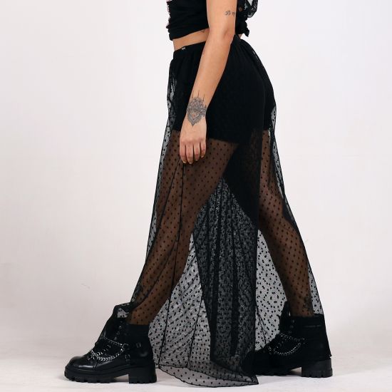 Calça Tule Little Poá