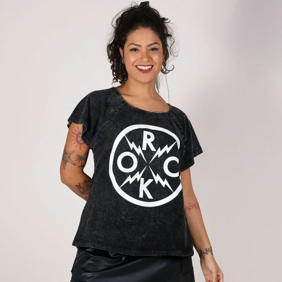 Blusa Estonada Rock