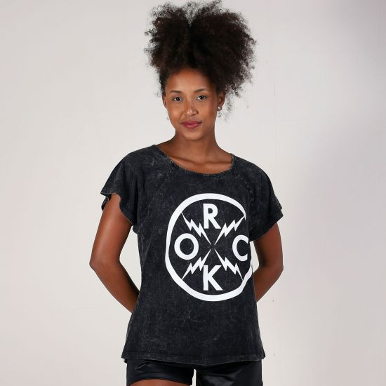 Blusa Estonada Rock
