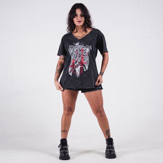 Blusa Estonada Guitar