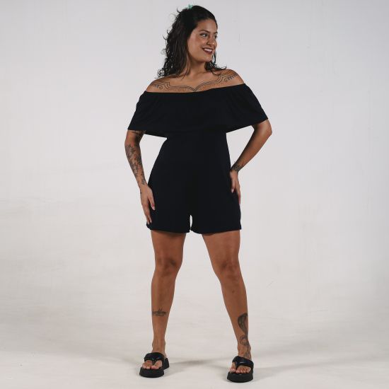 Macaquinho Ciganinha Black Canelado