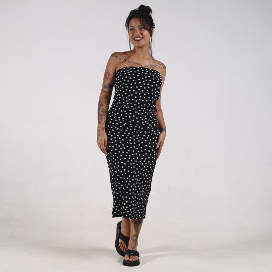 Vestido Reto Poá Deliriyou