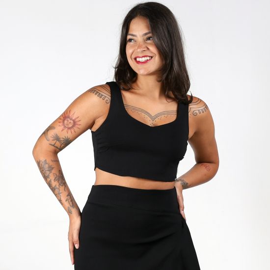 Cropped Top Corselet