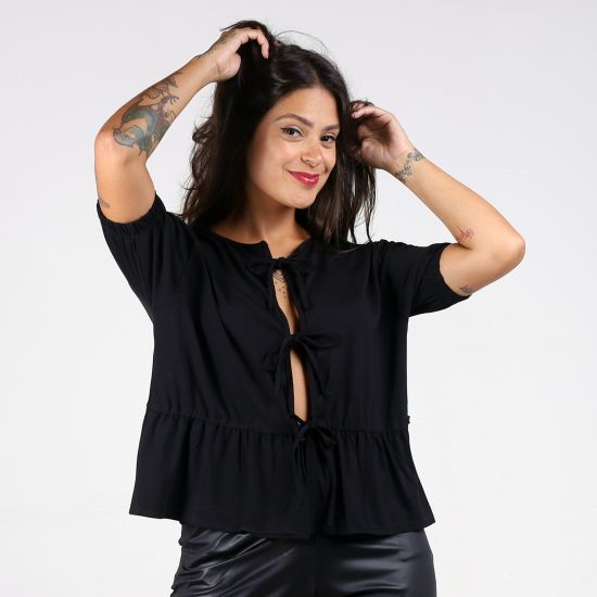 Blusa Peplum Lashing