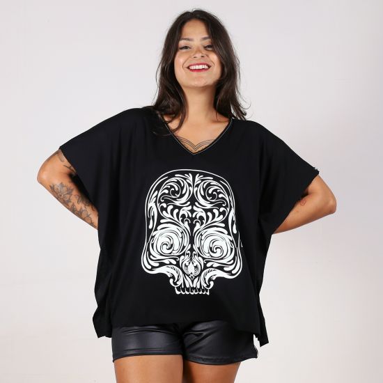 Blusa Skull Art