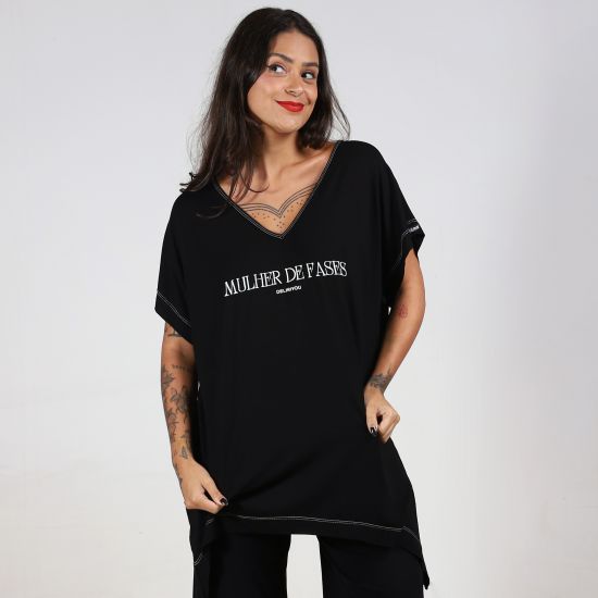 Blusa Max Mulher De Fases