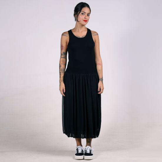 Vestido Midi Balonê