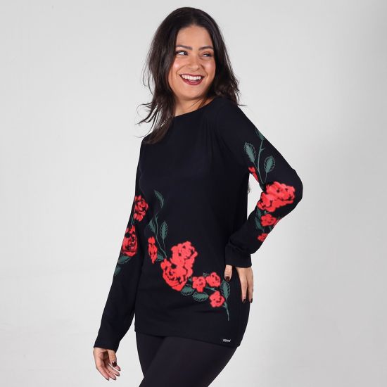 Blusa Jardim Noturno