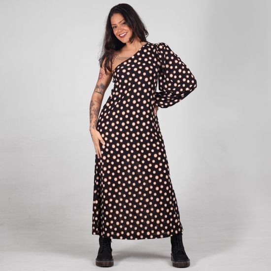 Vestido Póa Ombro Só