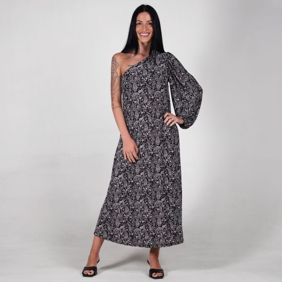 Vestido Cashmere Ombro Só