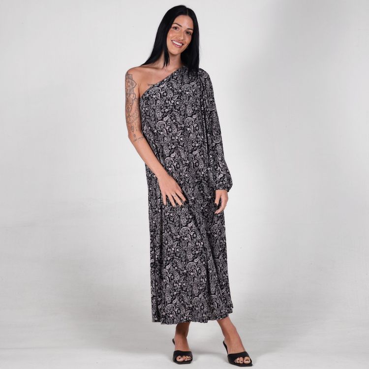 Vestido Cashmere Ombro Só