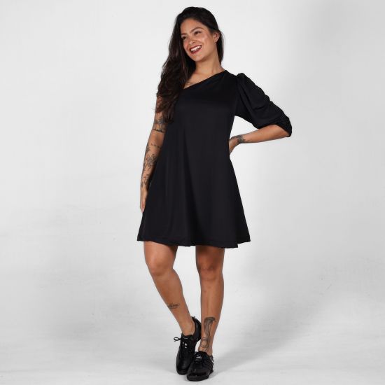 Vestido Black Ombro Só Deliriyou