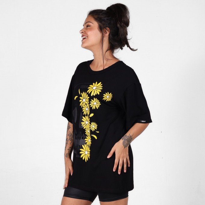 Blusa Margarida Skull