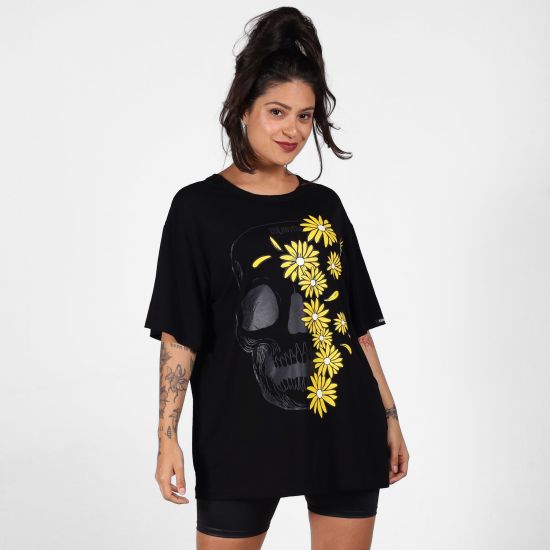 Blusa Margarida Skull