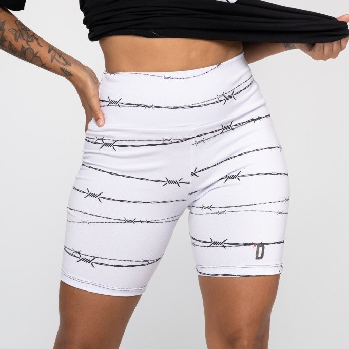 Biker Short Arame Farpado