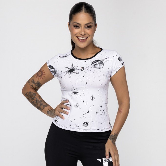 Blusa Baby Look Space