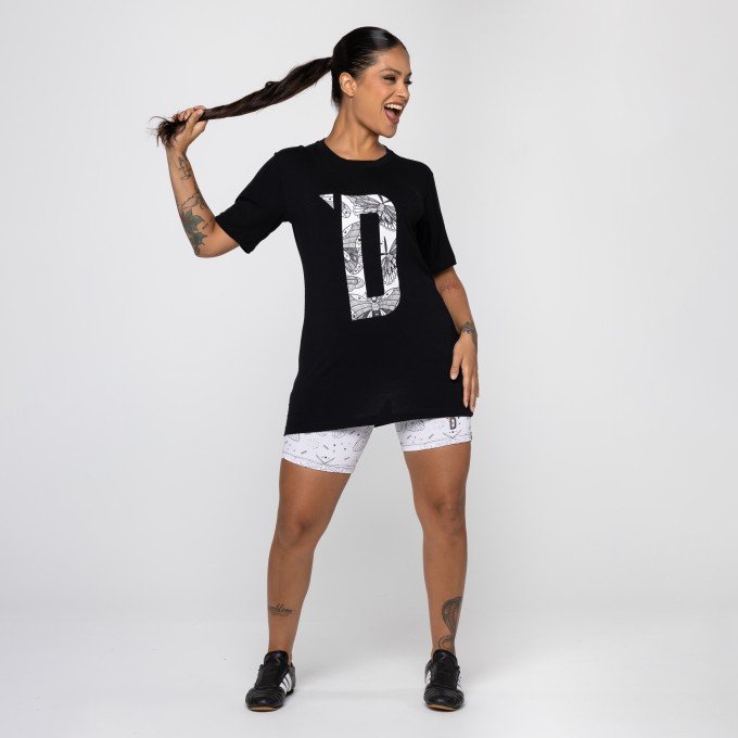 Camiseta D Oversized Cute Insets