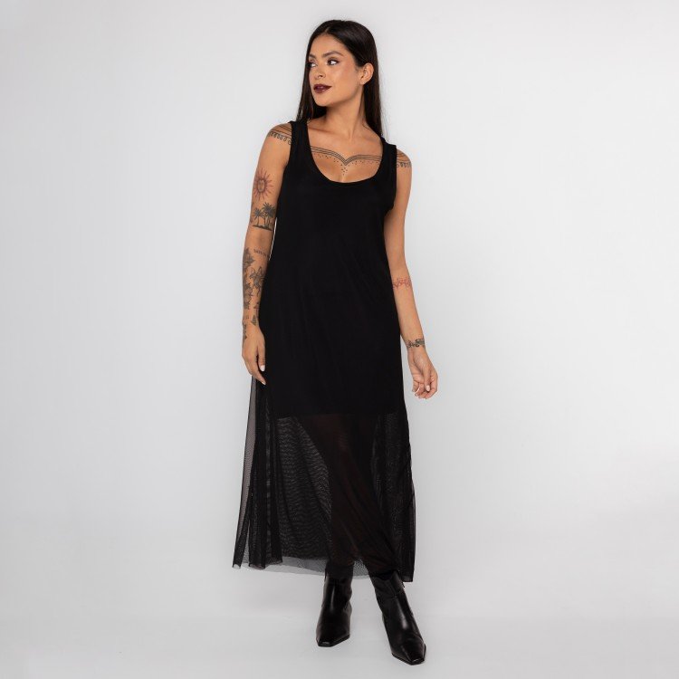 Vestido Tule Essencial