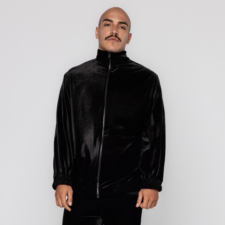 Jaqueta Bomber Veludo