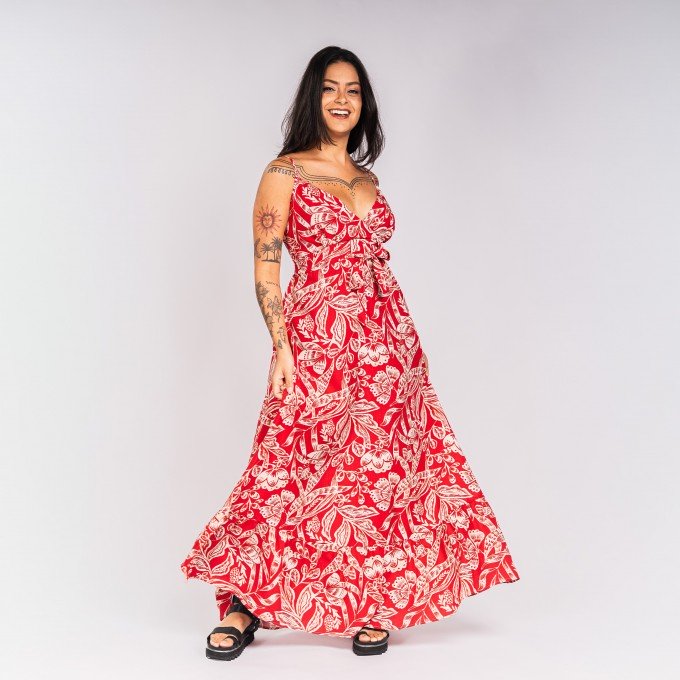 Vestido Brisa Rubi
