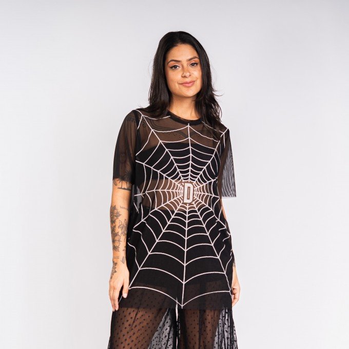 Blusa Tule Teia D