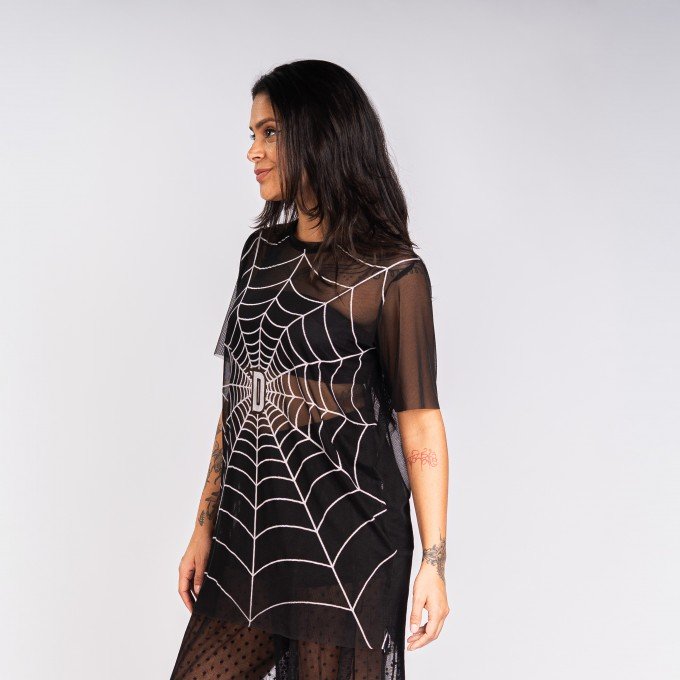 Blusa Tule Teia D