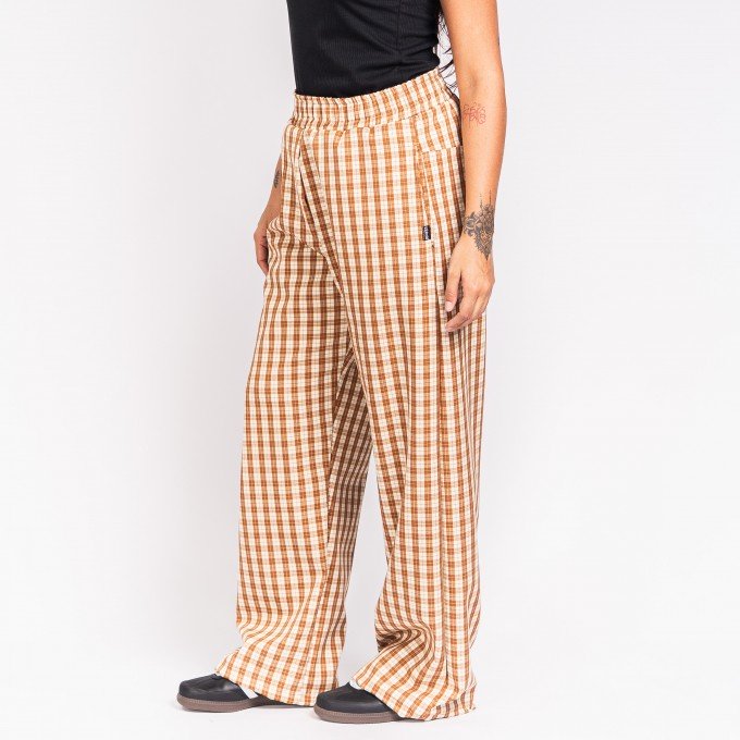 Calça Xadrez Soft Brown