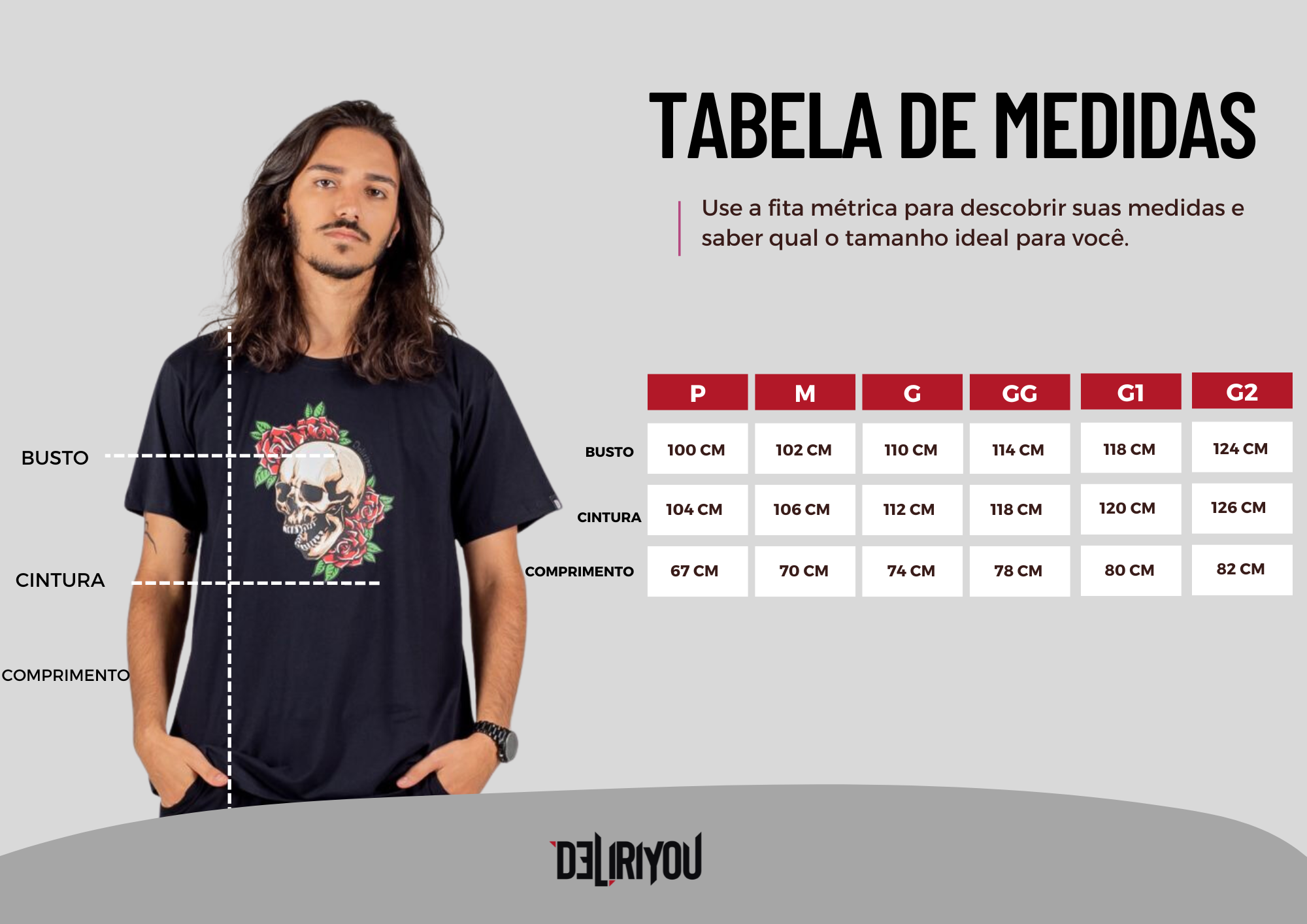 Tabela de medidas