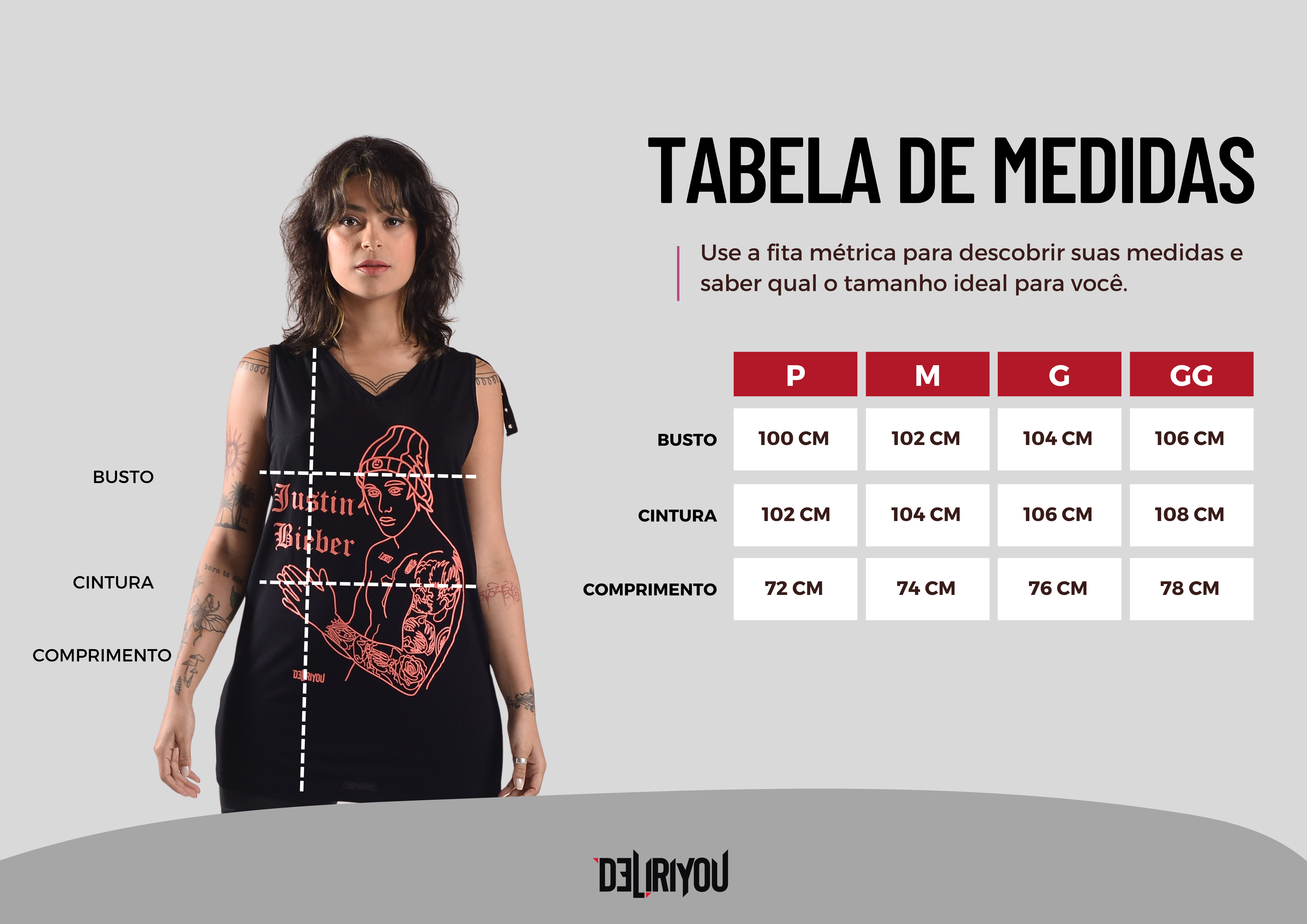 Tabela de medidas