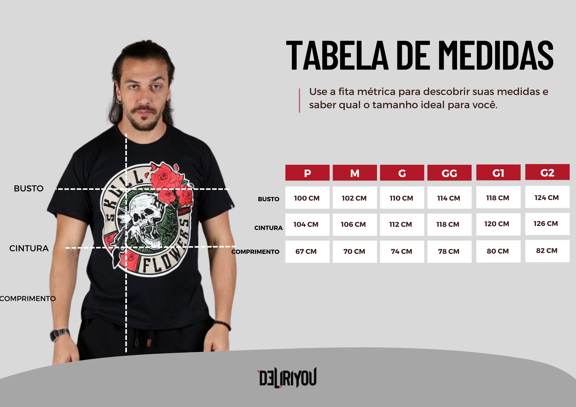 Tabela de medidas