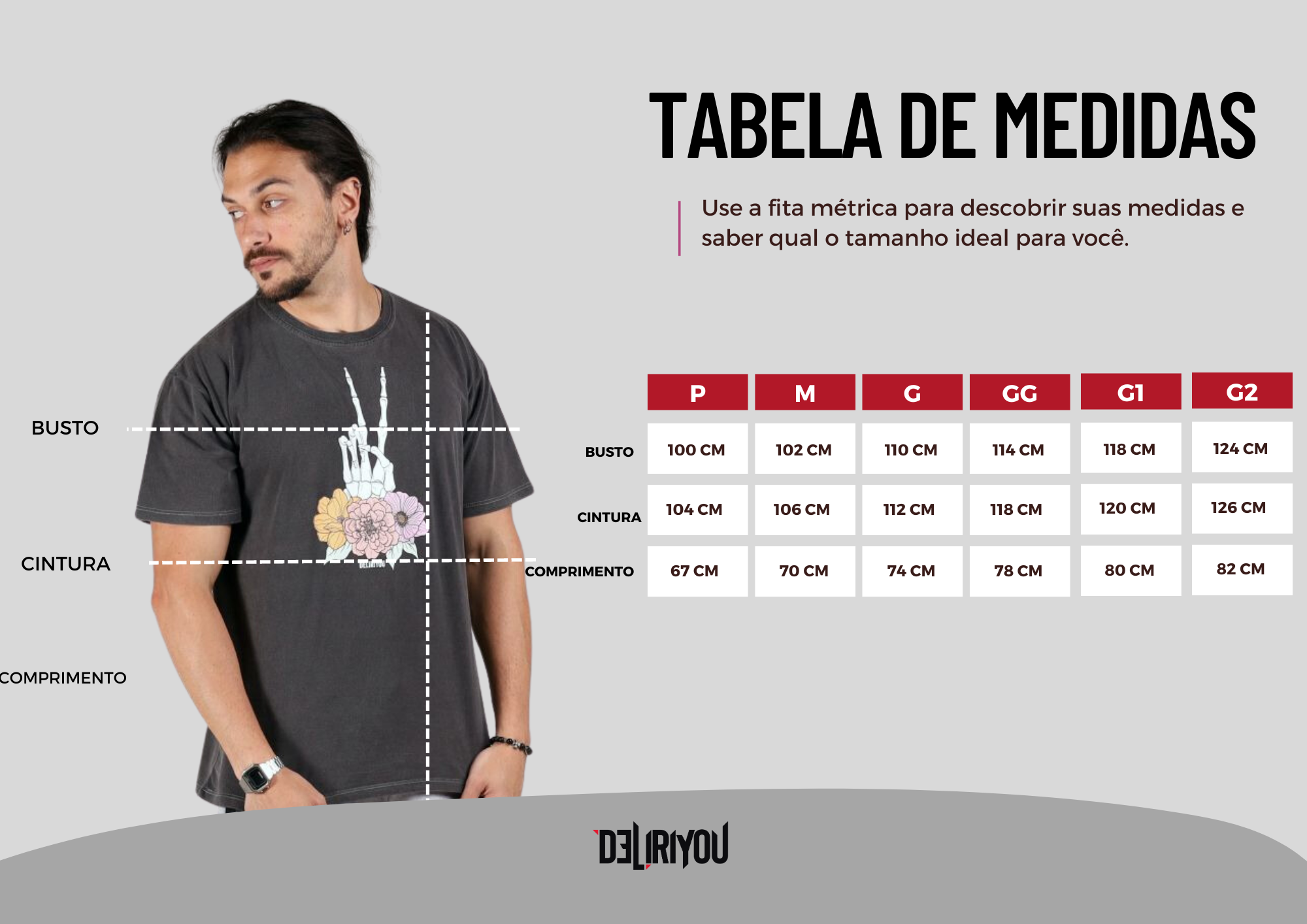 Tabela de medidas