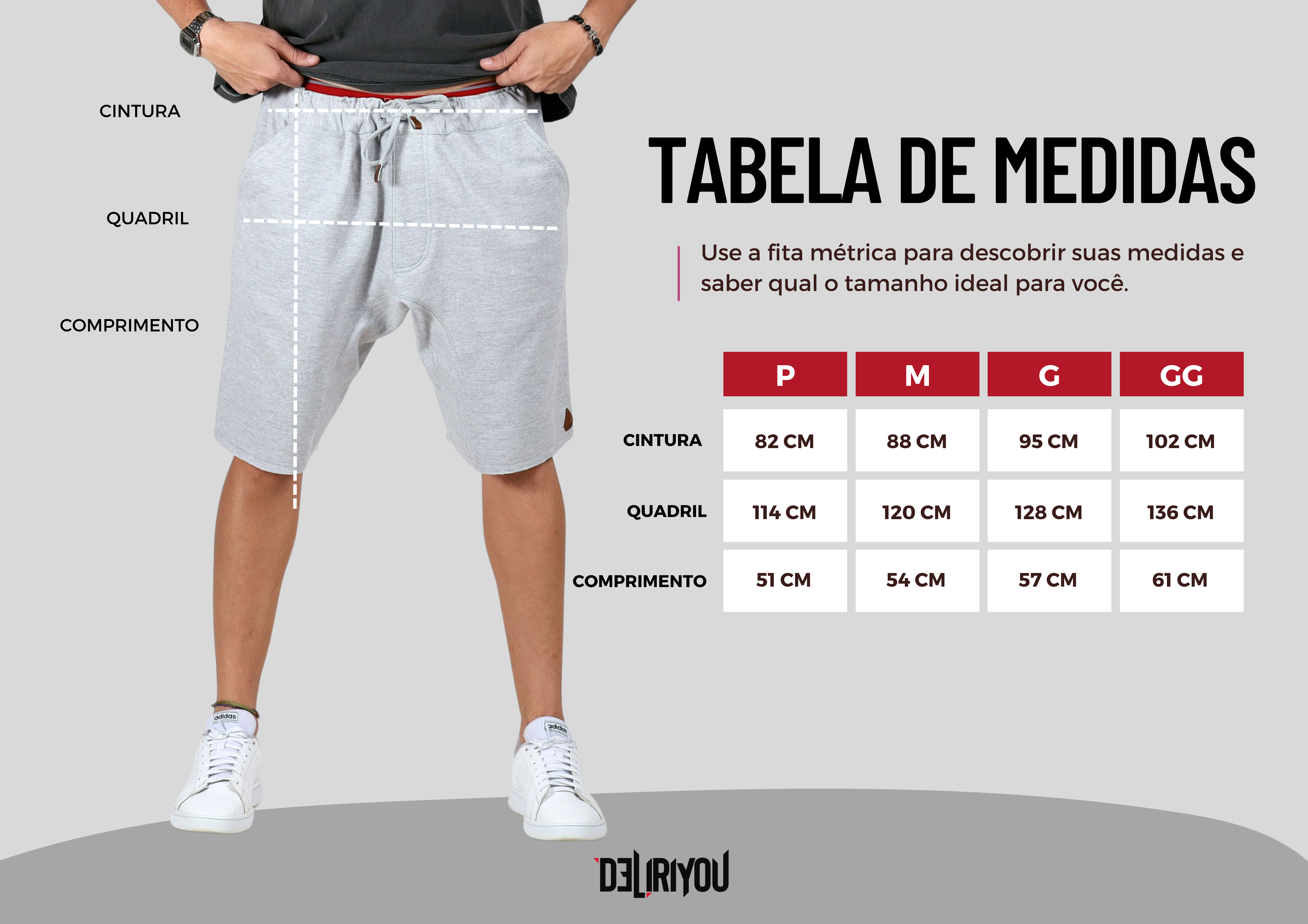 Tabela de medidas