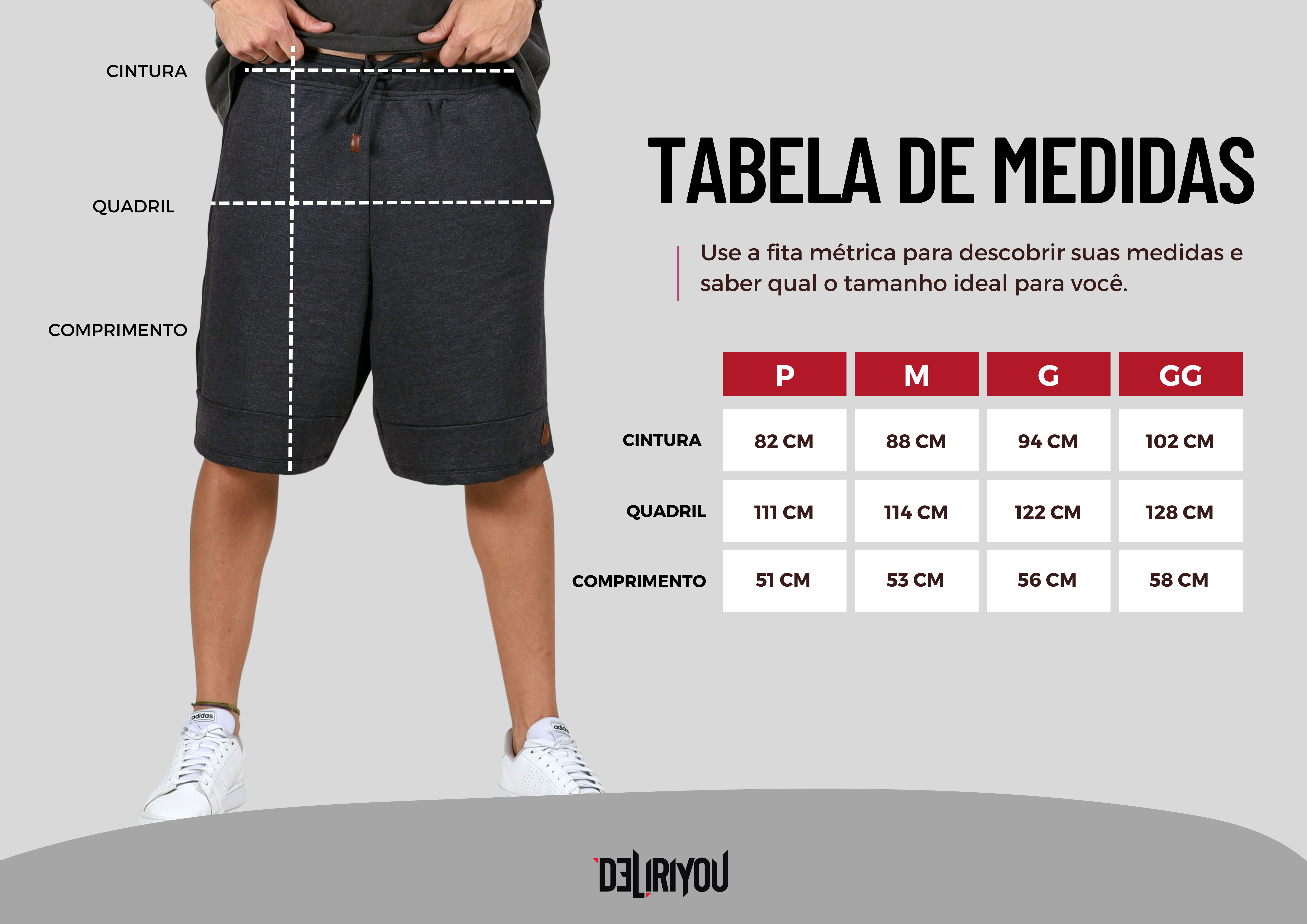 Tabela de medidas