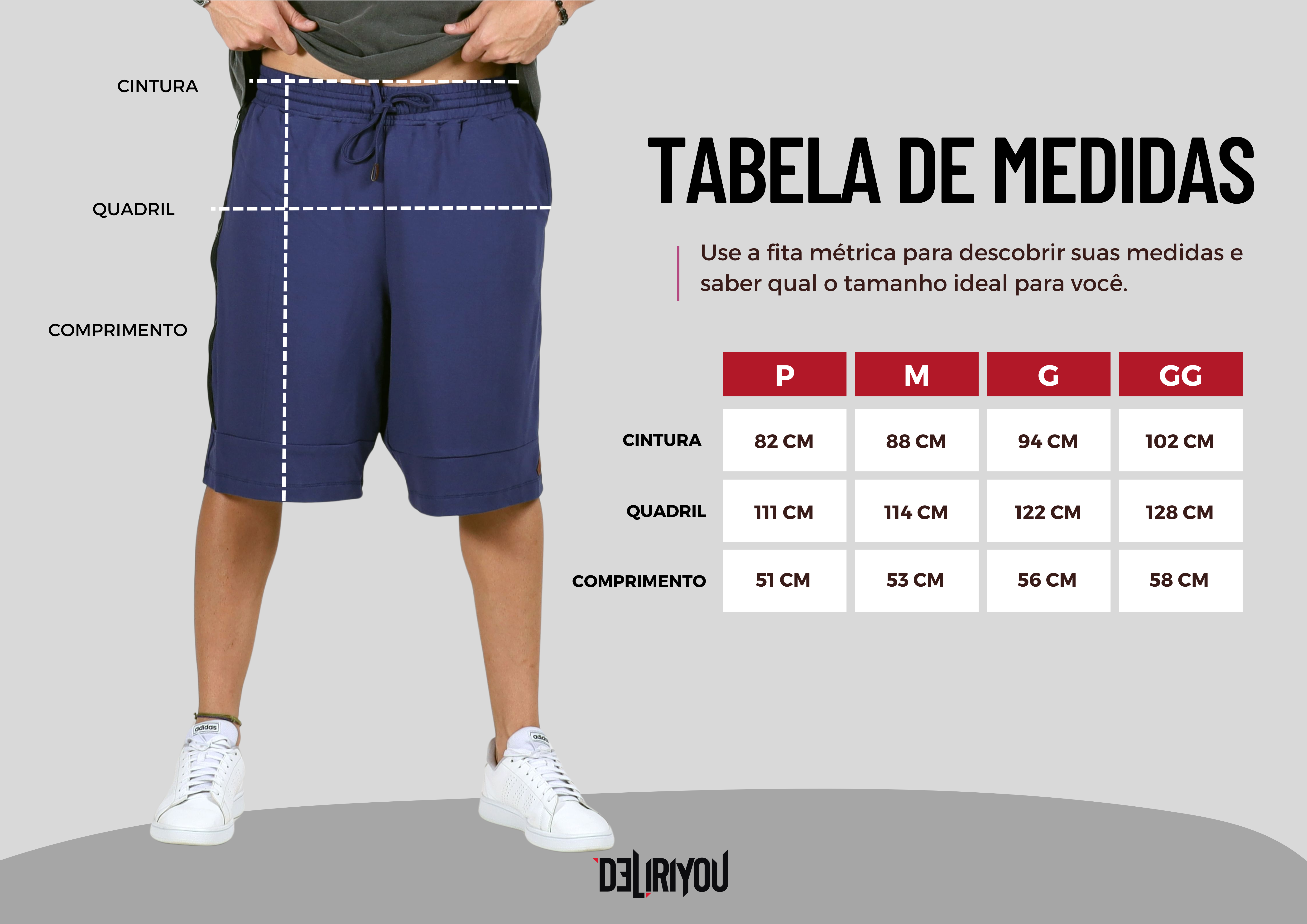 Tabela de medidas