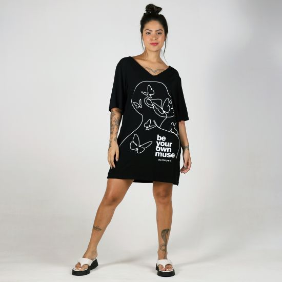 Vestido T-Shirt Muse Deliriyou