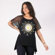 Blusa Max Recorte Tela Cosmic Balance