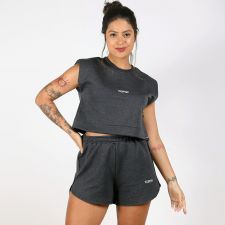 Cropped Muscle Tee Deliriyou Brilho