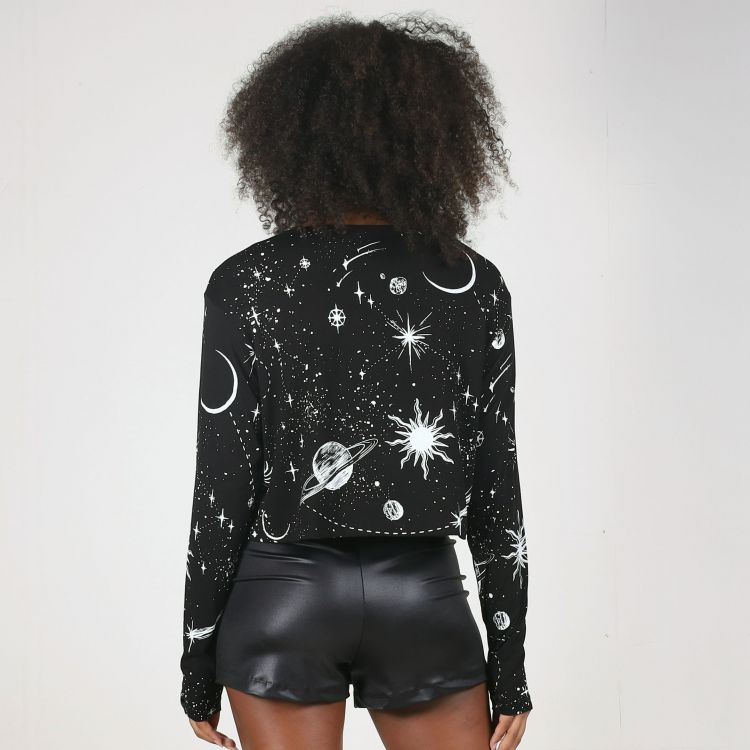 Blusa Manga Longa Cosmos