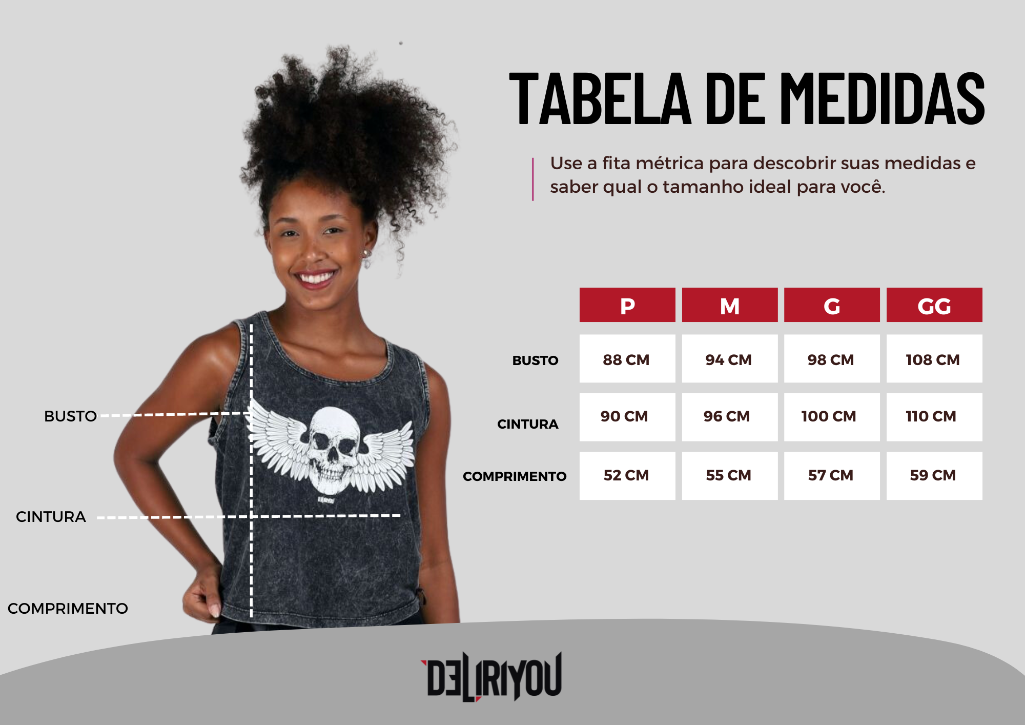 Tabela de medidas