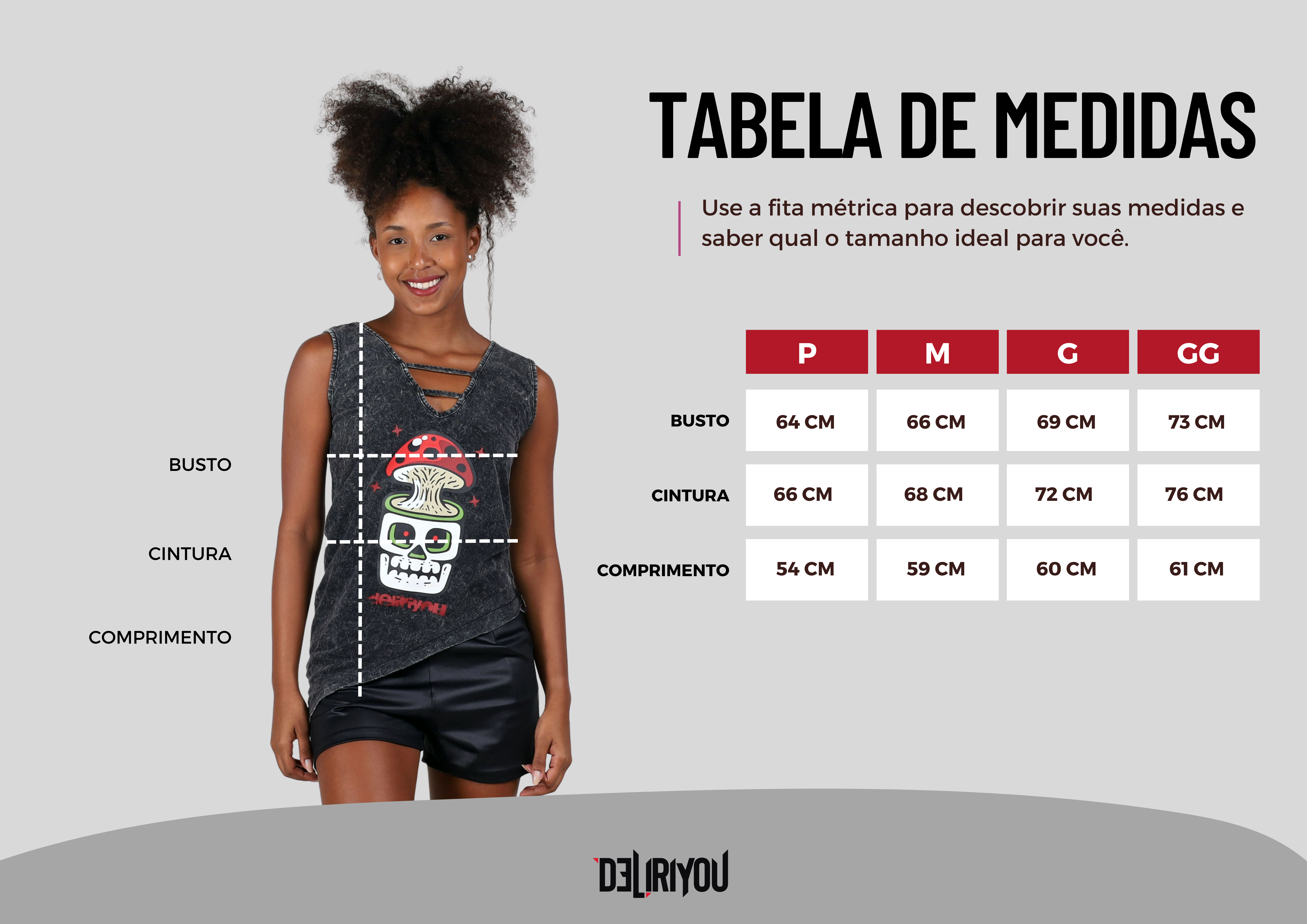 Tabela de medidas