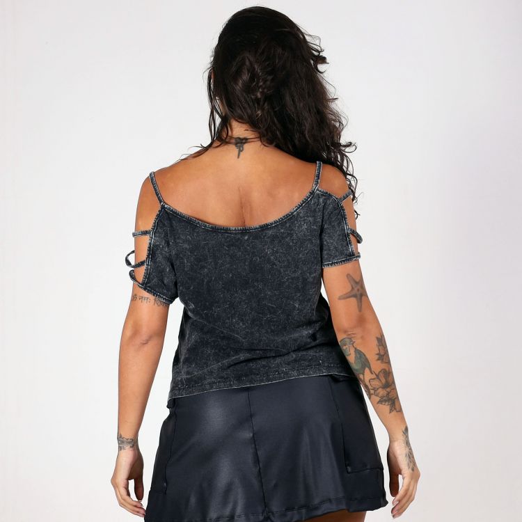 Blusa Estonada See, Hear, Speak no Evil