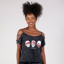 Blusa Estonada See, Hear, Speak no Evil